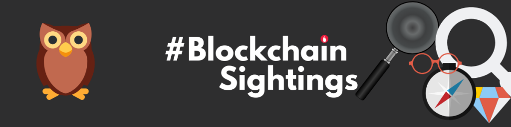 Blockchain Sightings