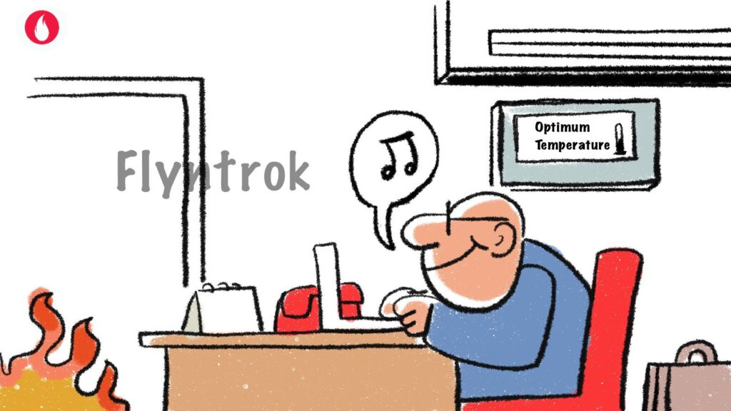 Single loop thermostat learning with AI
